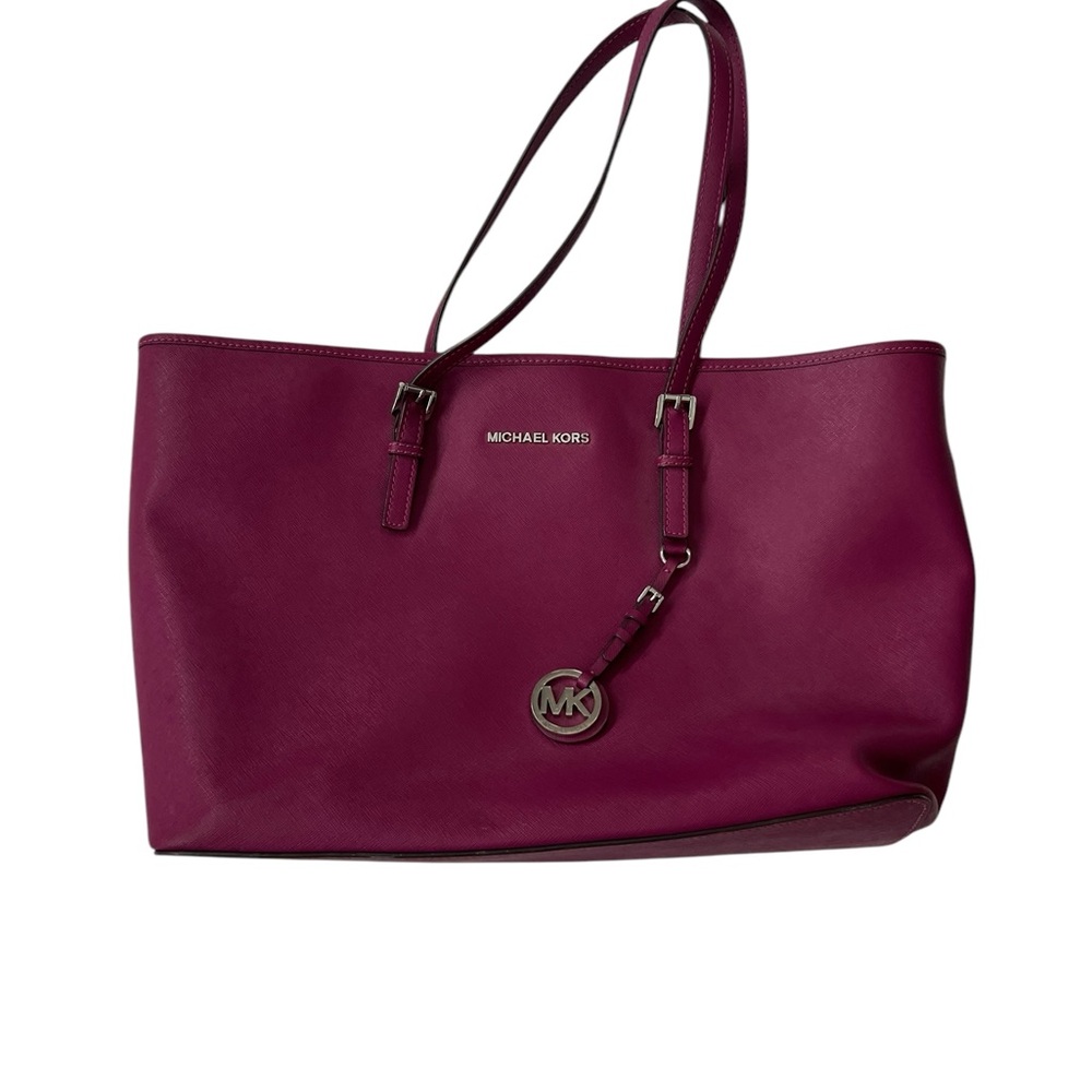 Michael Kors Red Tote Bag with Classic Design